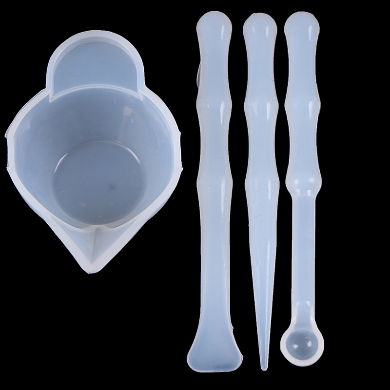 1 Set de Molde de Silicona par - Mixing Cup Silicone reseña y precio