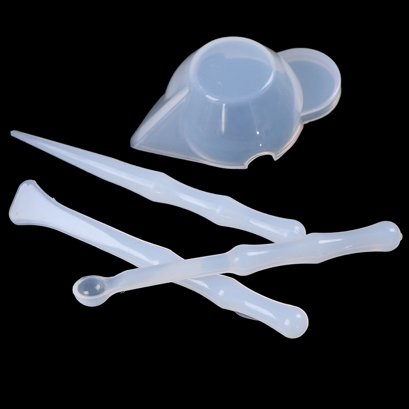 1 Set de Molde de Silicona par - Mixing Cup Silicone reseña y precio