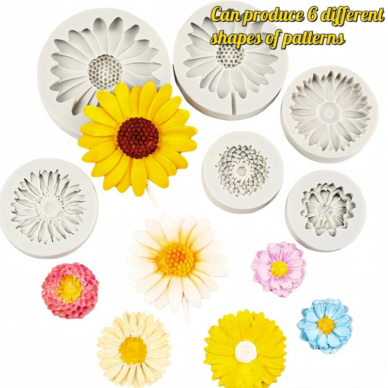 6 piezas, molde de silicona co - Resin Craft Ideas reseña y precio