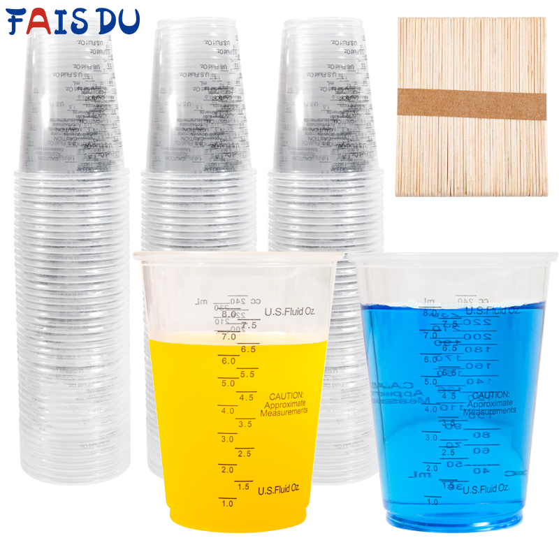FAIS DU Vasos medidores desech - Mixing Cup Silicone reseña y precio