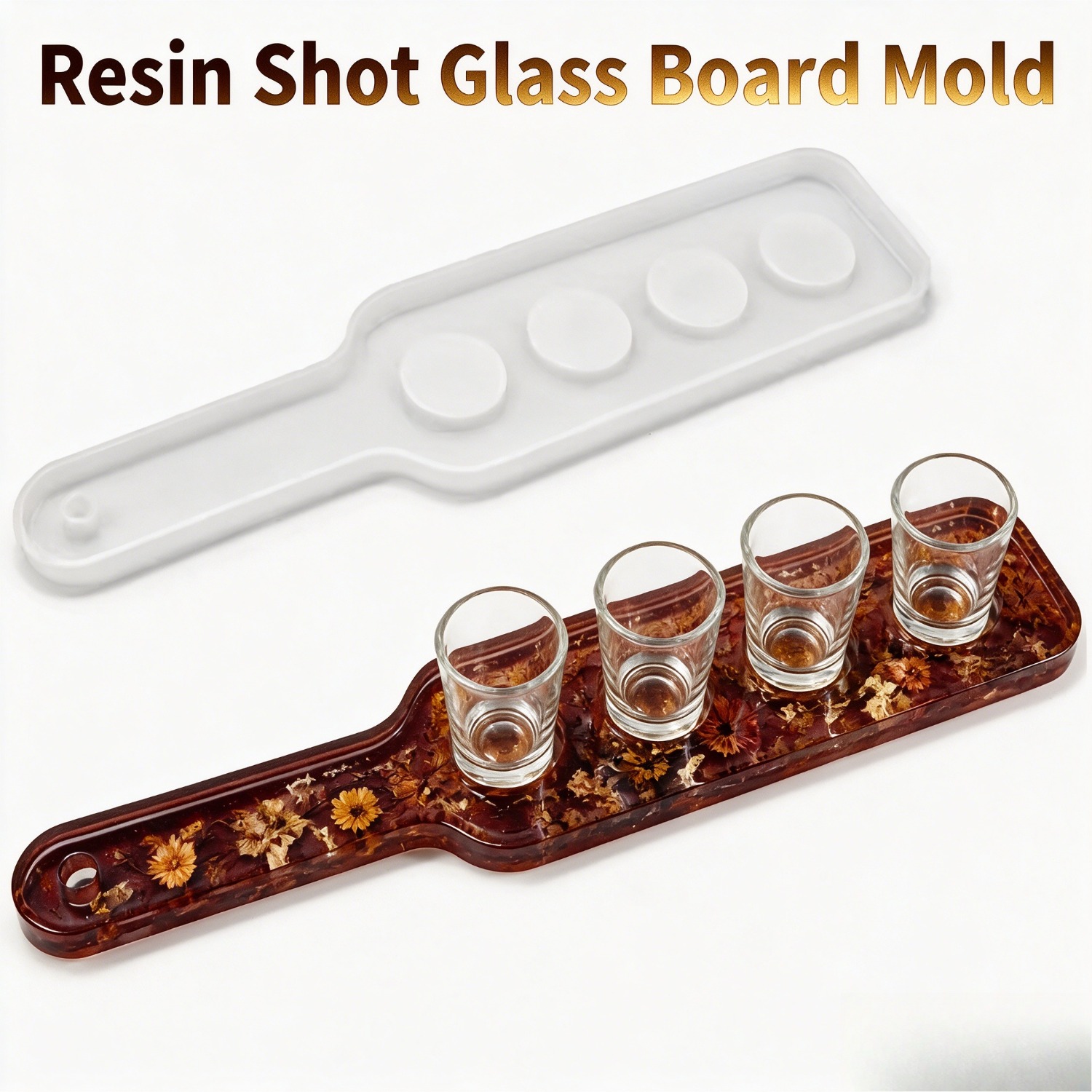 Molde de silicona para resina, - Silicone Mold Tray reseña y precio